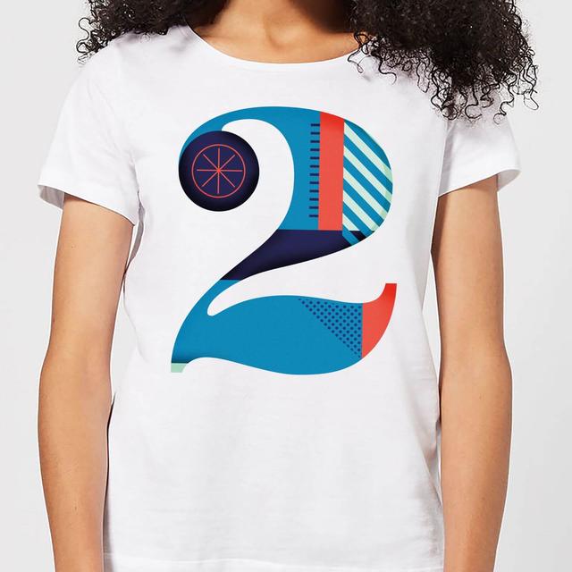 2 Women's T-Shirt - White - M - White on Productcaster.