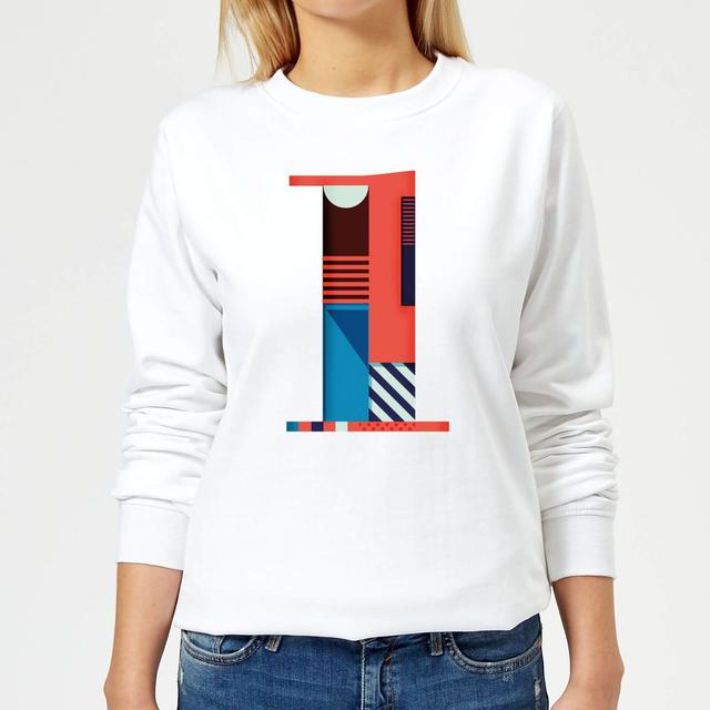 1 Women's Sweatshirt - White - M - Weiß on Productcaster.