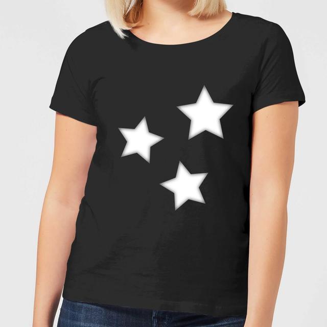 Stars Women's T-Shirt - Black - XL - Schwarz on Productcaster.