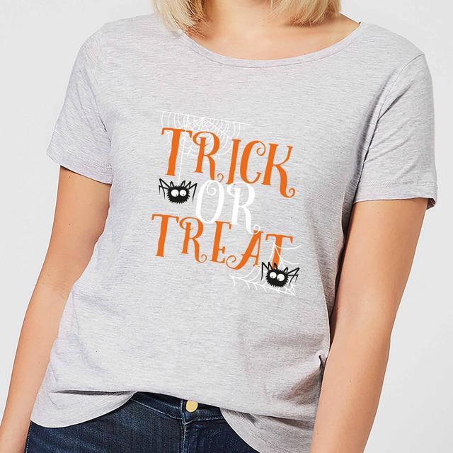 Trick Or Treat Women's T-Shirt - Grey - XL - Grau on Productcaster.