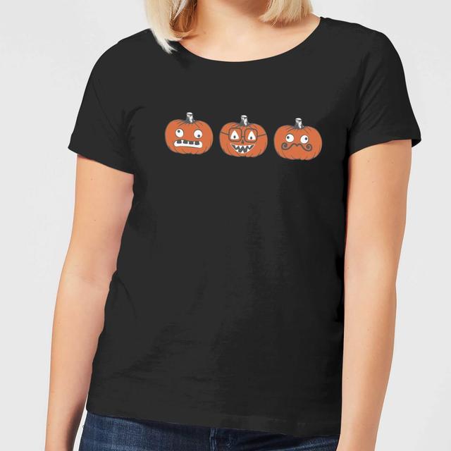 Pumpkins Women's T-Shirt - Black - S - Schwarz on Productcaster.