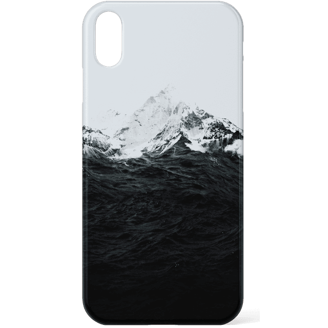 Those Waves Were Like Mountains Phone Case for iPhone and Android - iPhone 7 - Tough Hülle Glänzend on Productcaster.