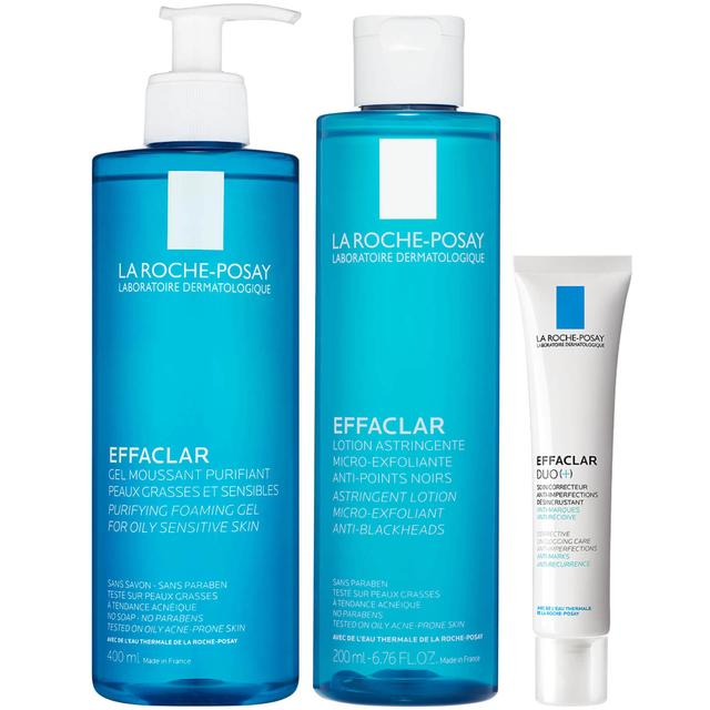 La Roche-Posay Effaclar 3 Step Routine on Productcaster.