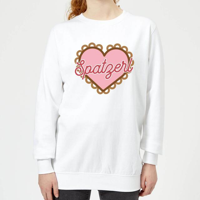 Oktoberfest Spatzerl Women's Sweatshirt - White - XL on Productcaster.