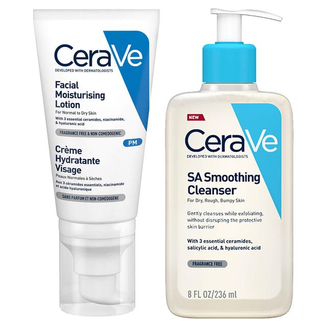 CeraVe Smoothing Skin Night Time Bundle on Productcaster.