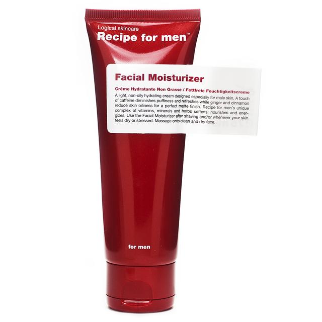 Recipe For Men Facial Moisturiser 75ml on Productcaster.