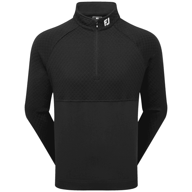 FootJoy Jacquard Thermal Chill Out Zip Neck Sweater on Productcaster.