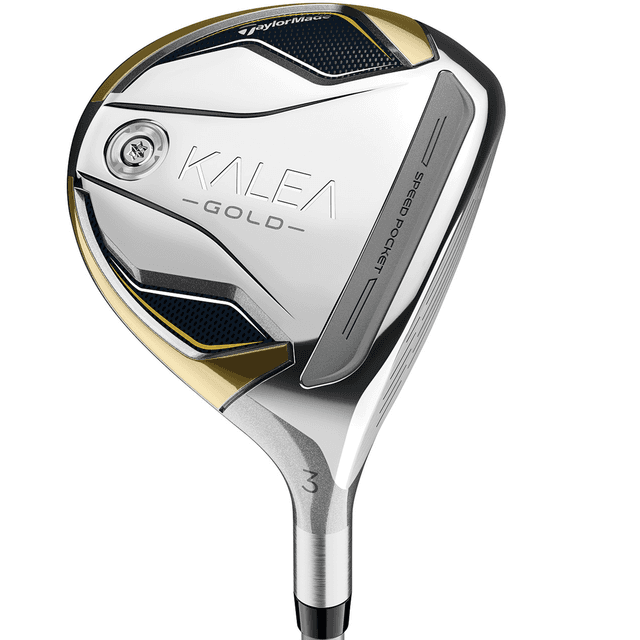 TaylorMade Kalea Gold Ladies Golf Fairway on Productcaster.