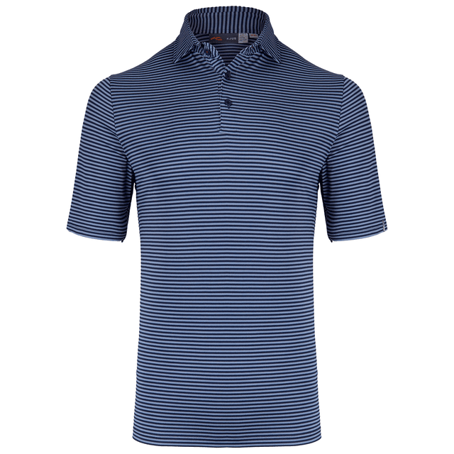 KJUS Lee Stripe Golf Polo Shirt on Productcaster.