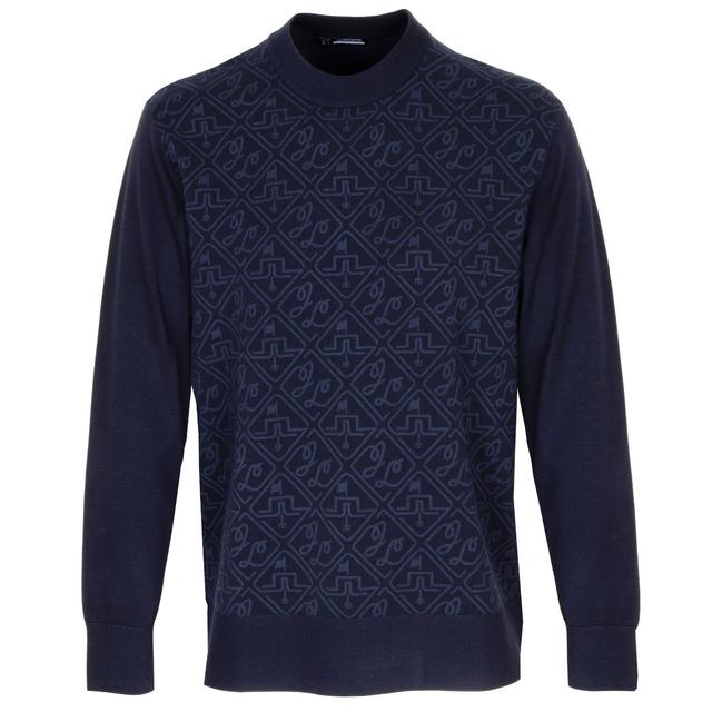 J Lindeberg Finn Jacquard Knitted Sweater on Productcaster.