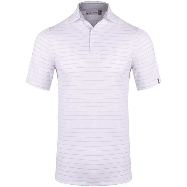 KJUS Soren Melange Stripe Golf Polo Shirt by Scottsdale Golf on Productcaster.