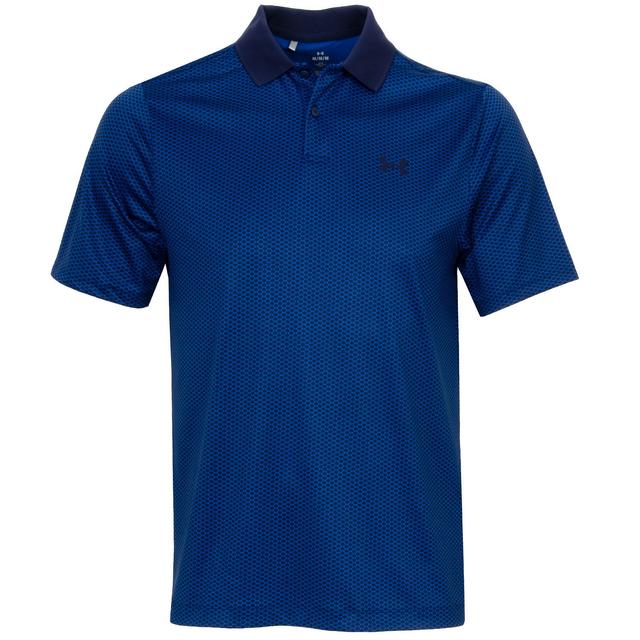 Under Armour Performance 3.0 Printed Golf Polo Shirt on Productcaster.