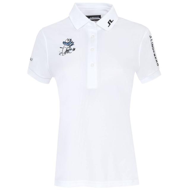 J Lindeberg x L.A.B. Golf Ladies Tour Tech Polo on Productcaster.