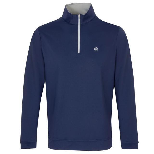 Peter Millar Perth Performance Zip Neck Sweater on Productcaster.