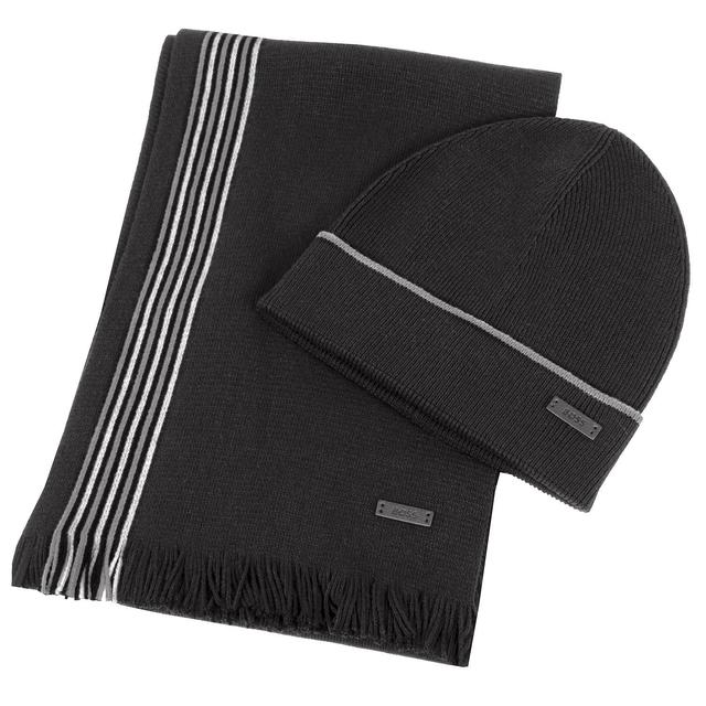 BOSS Enzo Scarf and Hat Set on Productcaster.