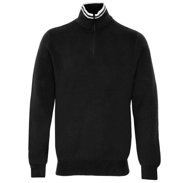 Malbon Sorrell Knit Neck Zip Sweater on Productcaster.