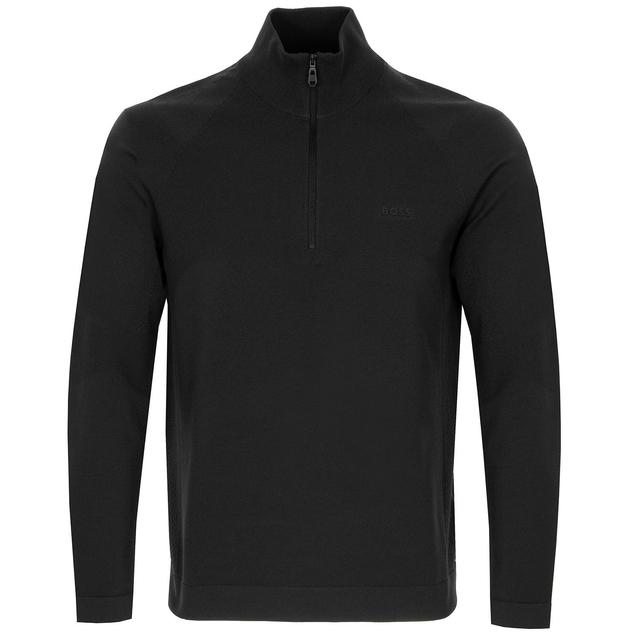 BOSS K Seamless Tech Zip Neck Sweater on Productcaster.