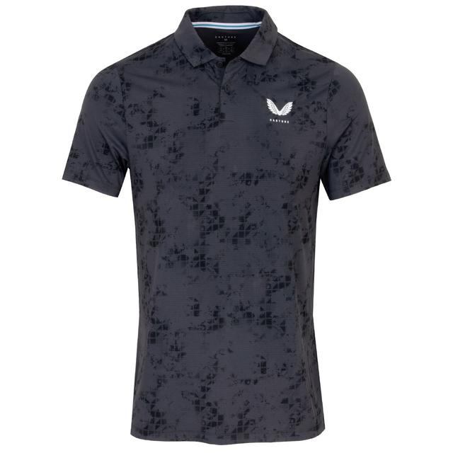 Castore Club Geo Print Golf Polo Shirt on Productcaster.