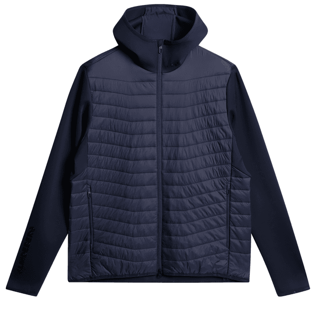 J Lindeberg Holden Quilt Hybrid Hooded Jacket on Productcaster.