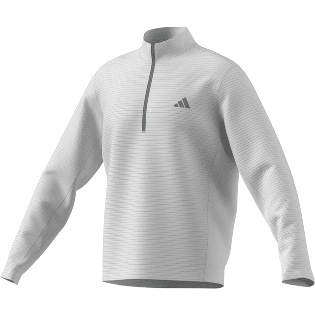 adidas Ultimate365 DWR Textured Zip Neck Sweater on Productcaster.