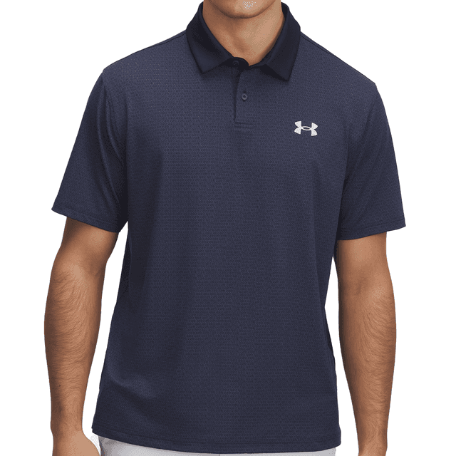 Under Armour Tee To Green Printed Polo Shirt on Productcaster.