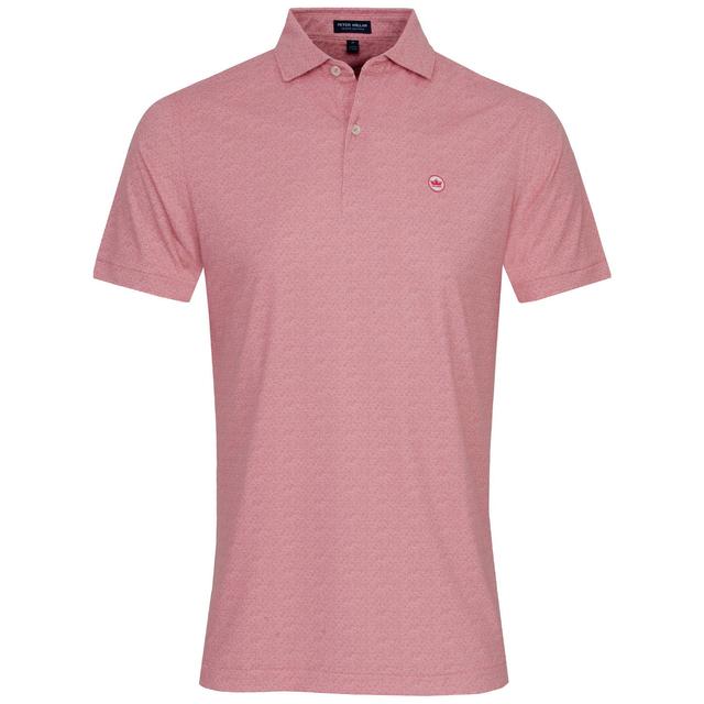 Peter Millar Espresso Martinis Performance Jersey Golf Polo Shirt on Productcaster.