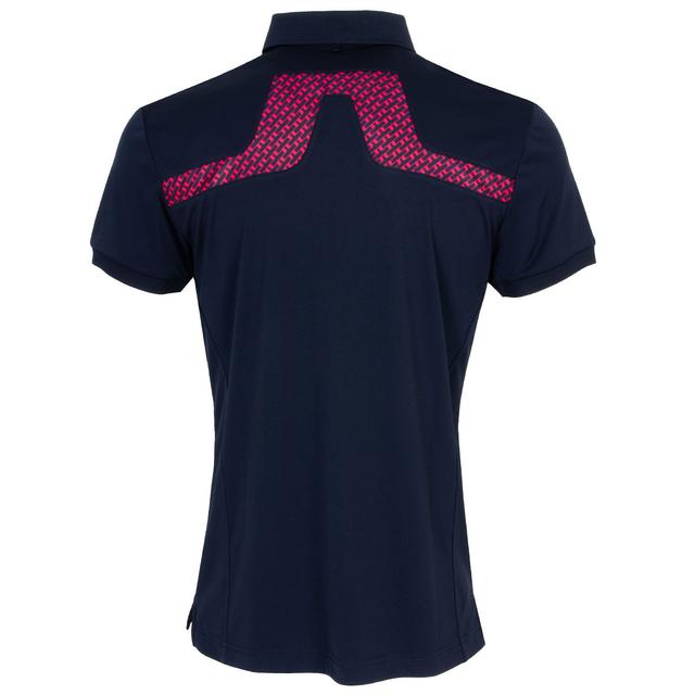 J Lindeberg KV Print Golf Polo Shirt on Productcaster.