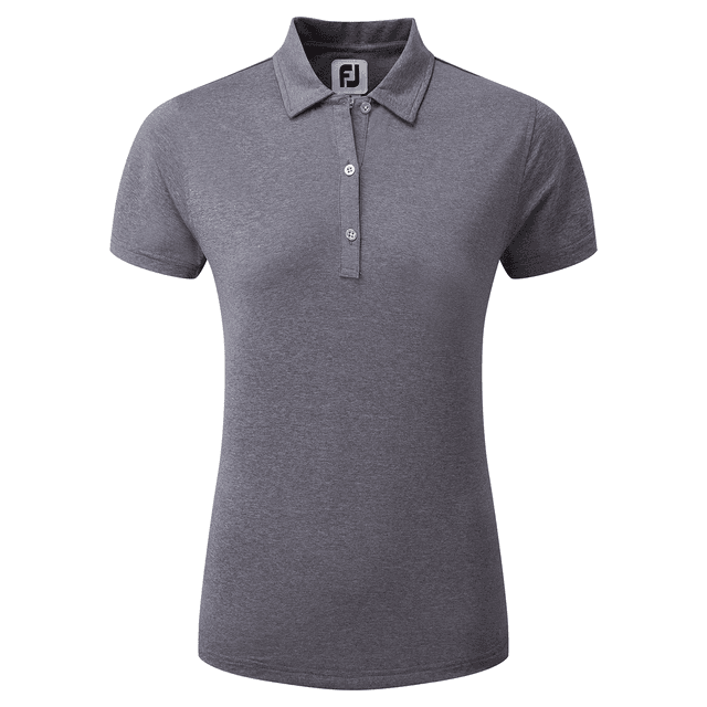 FootJoy Heather Self Collar Ladies Golf Polo Shirt on Productcaster.