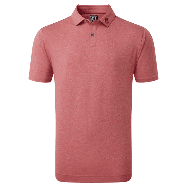 FootJoy Heather Self Collar Golf Polo Shirt on Productcaster.