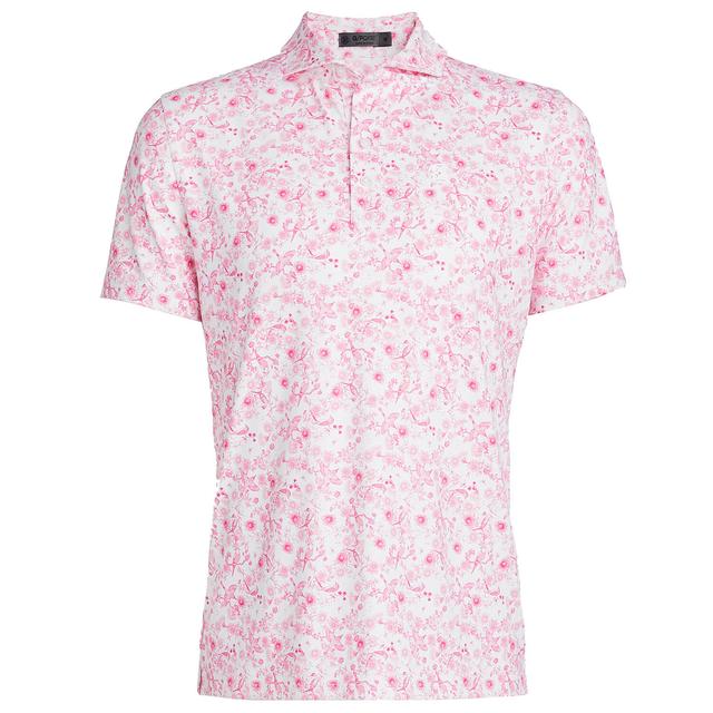 G/FORE Botanic Garden Jersey Tech Golf Polo Shirt on Productcaster.