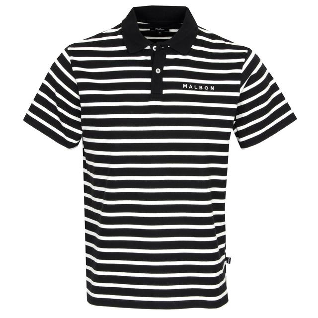 Malbon Mantis Striped Polo Shirt on Productcaster.