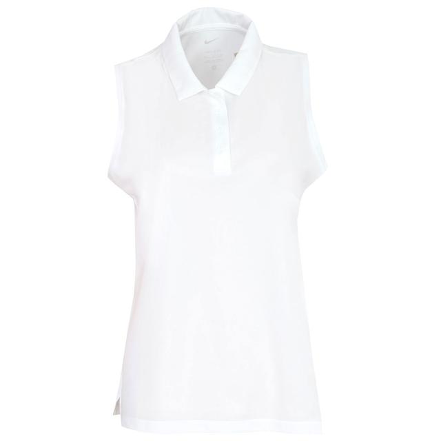 Nike Dri-FIT Victory Ladies Sleeveless Golf Polo Shirt on Productcaster.