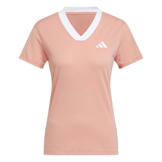 adidas Ladies Made With Nature Mock V-Neck Shirt on Productcaster.