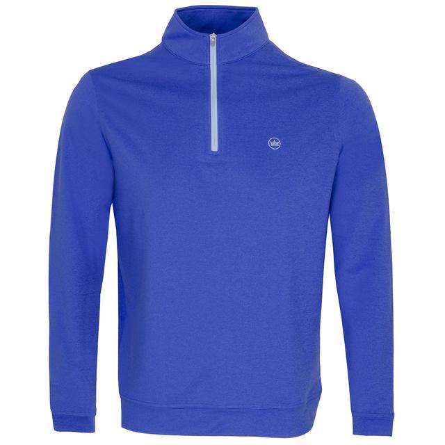 Peter Millar Perth Melange Zip Neck Sweater on Productcaster.