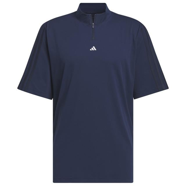 adidas TK Pique Mock Neck Golf Polo Shirt on Productcaster.