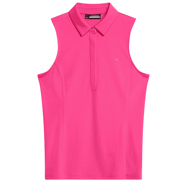 J Lindeberg Dena Sleeveless Ladies Polo Shirt on Productcaster.