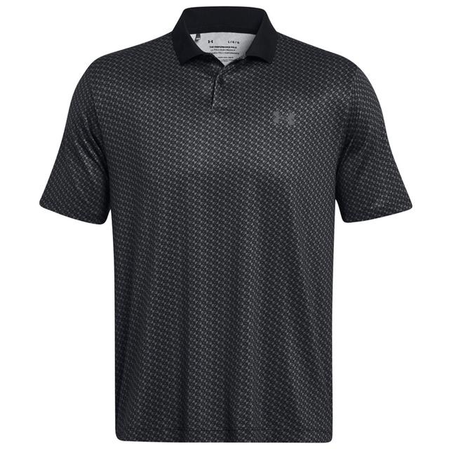 Under Armour Performance 3.0 Printed Golf Polo Shirt on Productcaster.