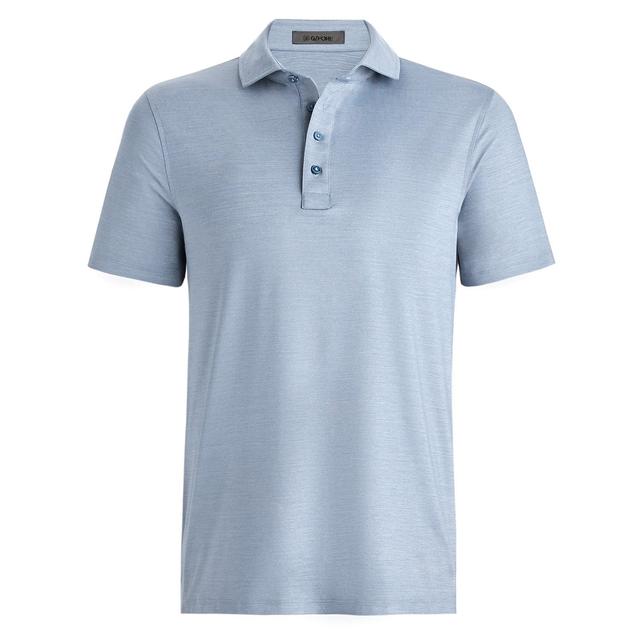 G/FORE Melange Ice Nylon Golf Polo Shirt on Productcaster.