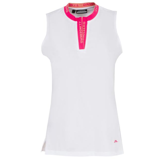 J Lindeberg Leya Sleeveless Ladies Polo Shirt on Productcaster.