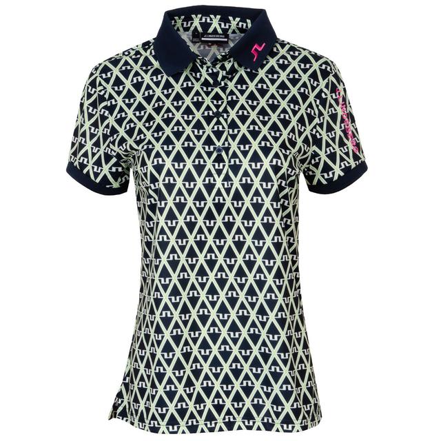 J Lindeberg Ladies Tour Tech Print Polo on Productcaster.