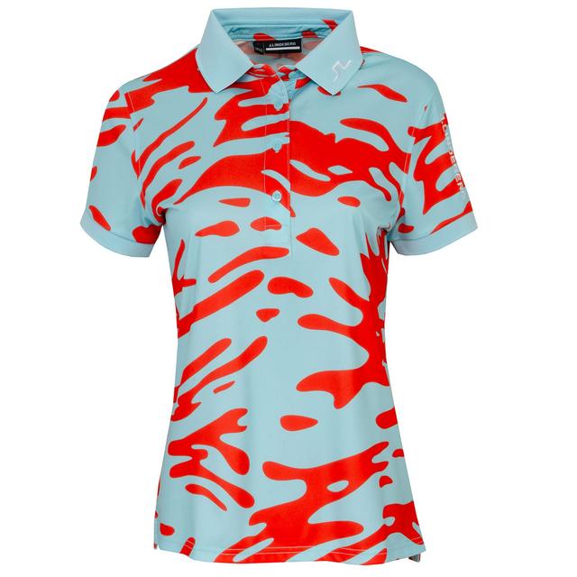 J Lindeberg Ladies Tour Tech Print Polo on Productcaster.