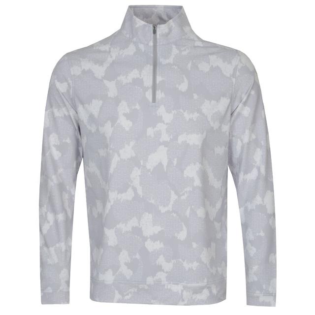 Peter Millar Perth Tip The Crown Performance Zip Neck Sweater on Productcaster.