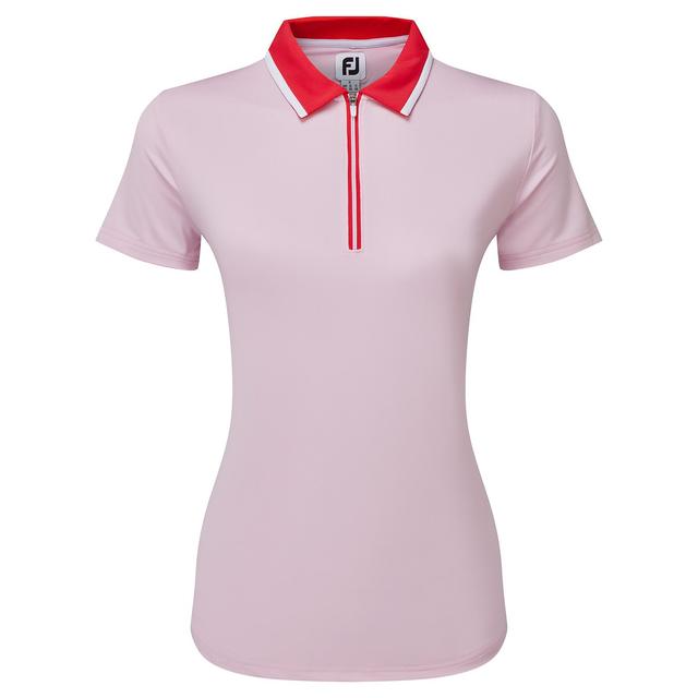 FootJoy Colour Block Cap Sleeveless Ladies Golf Polo Shirt on Productcaster.