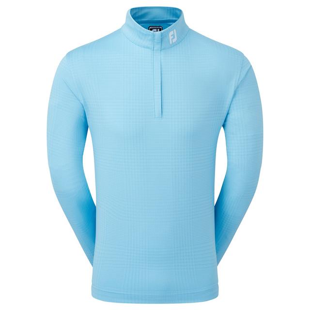 FootJoy Glen Plaid Print Chill-out Zip Neck Golf Sweater on Productcaster.