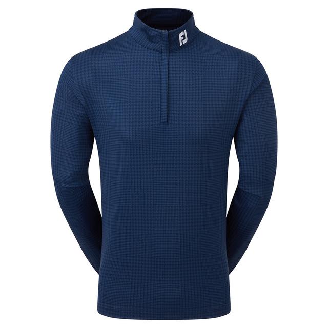 FootJoy Glen Plaid Print Chill-out Zip Neck Golf Sweater on Productcaster.