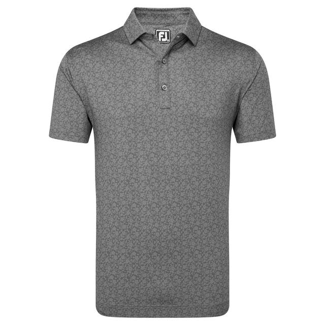 FootJoy Painted Floral Lisle Golf Polo Shirt on Productcaster.