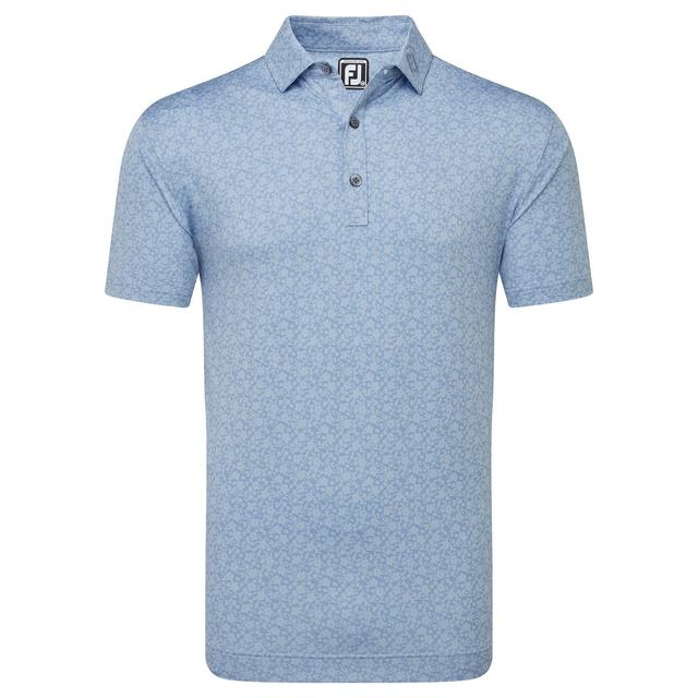 FootJoy Painted Floral Lisle Golf Polo Shirt on Productcaster.