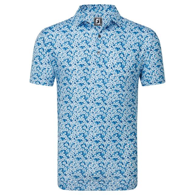 FootJoy Primrose Print Lisle Golf Polo Shirt on Productcaster.