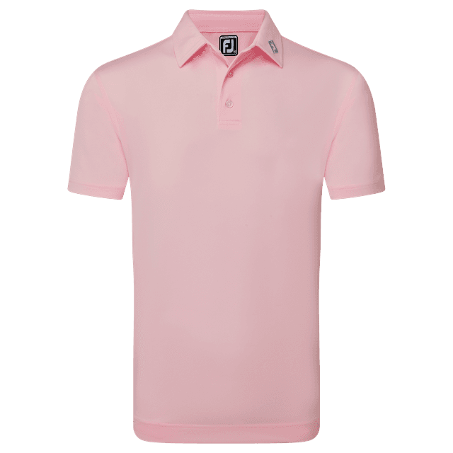 FootJoy Scallop Shell Foulard Self Collar Golf Polo Shirt on Productcaster.