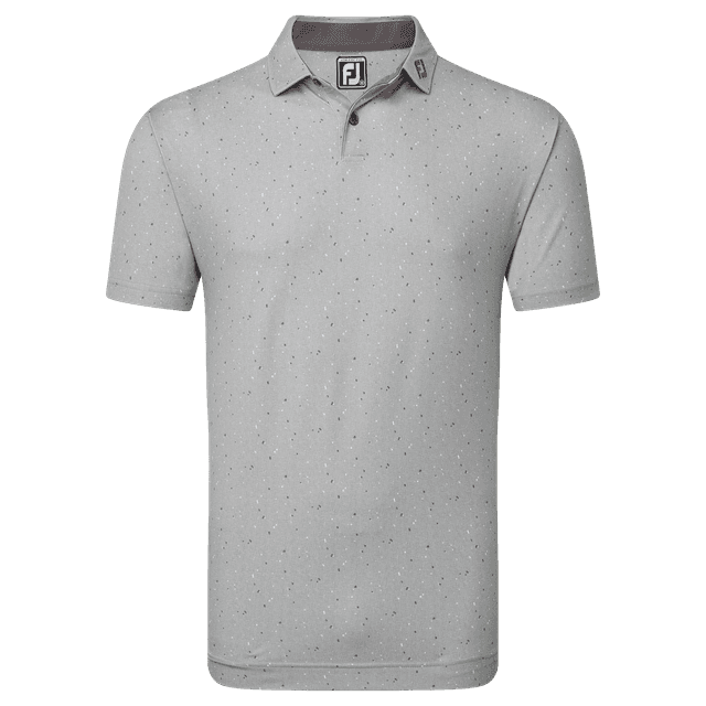 FootJoy Tweed Texture Self Collar Golf Polo Shirt by Scottsdale Golf on Productcaster.